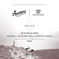 Per Matera 2019 una mostra di Amarelli