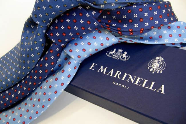 Le cravatte di Marinella in esposizione al MoMa