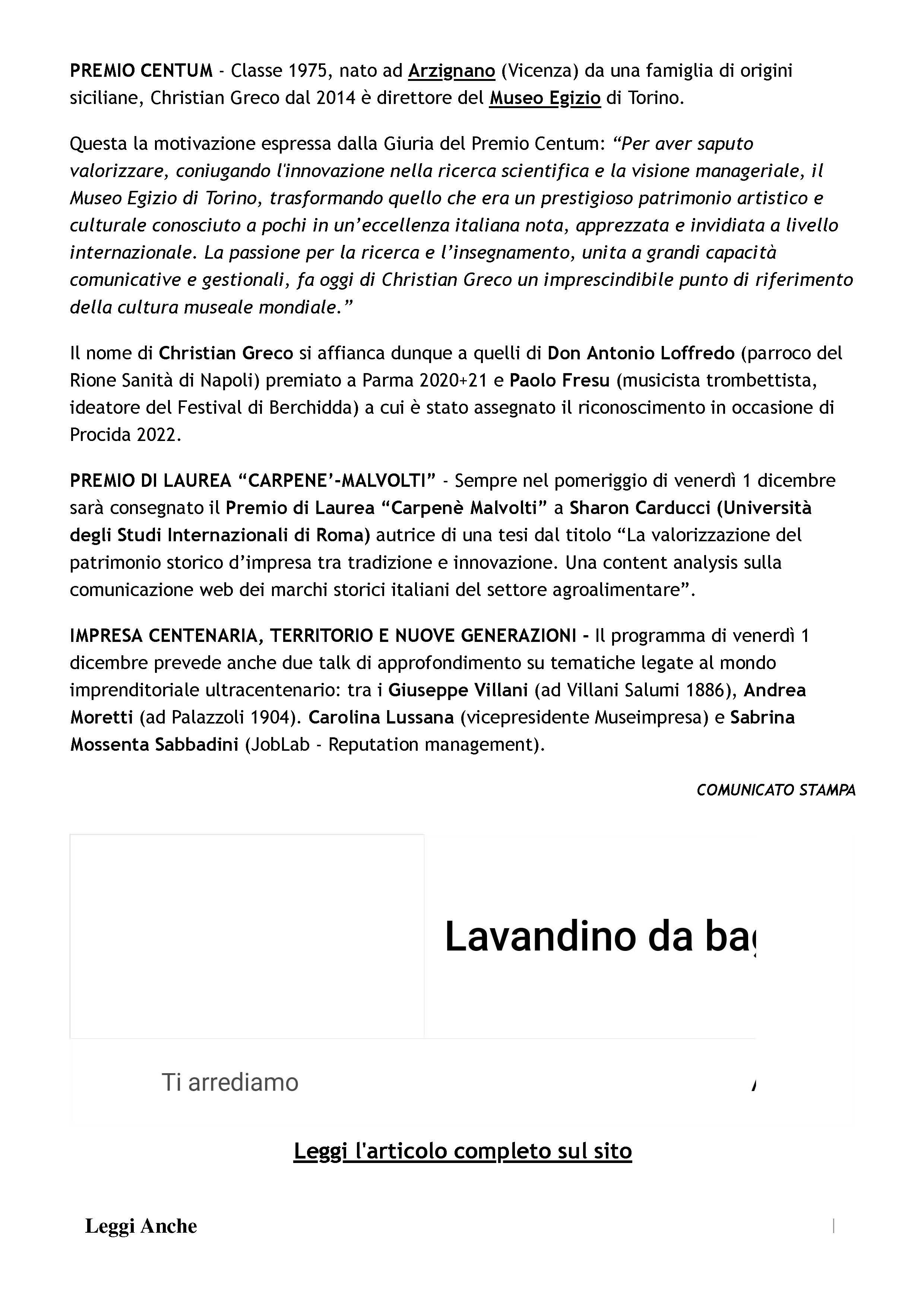 Torino Oggi 8 novembre 2023 Pagina 3